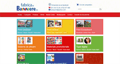 Desktop Screenshot of fabrica-de-bannere.ro